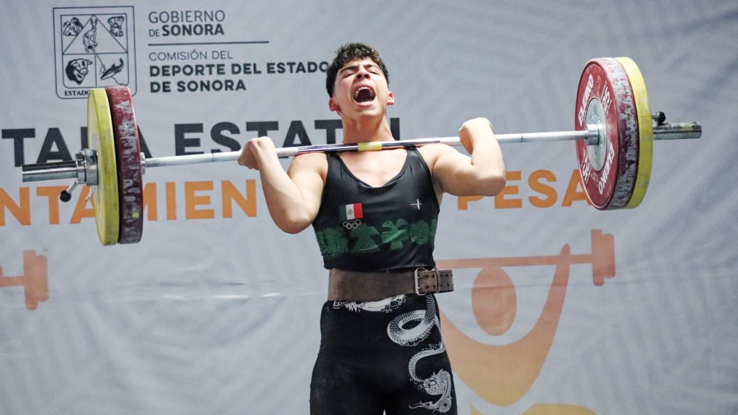 LEVANTAN CAMPEONATOS EN LOS   ESTATALES CODESON DE HALTEROFILIA